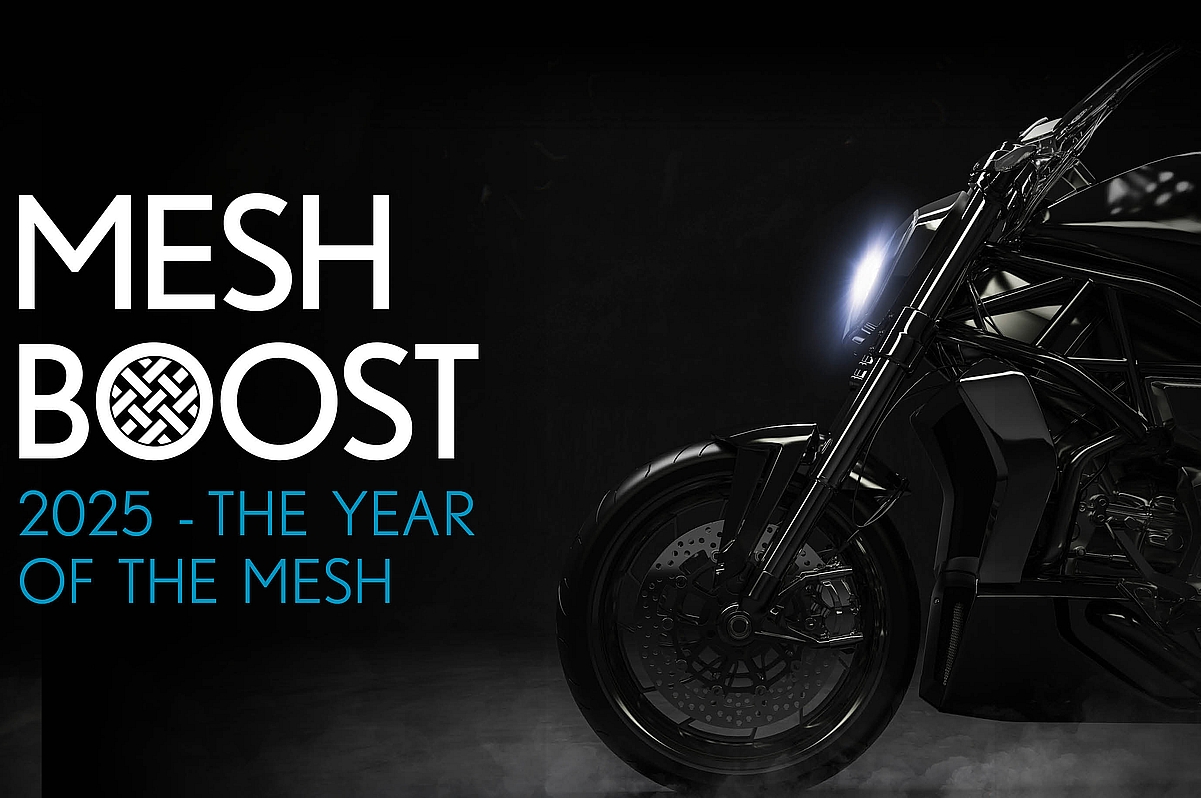 Cardo Mesh Boost: ahora comunícate con hasta 30 motoristas