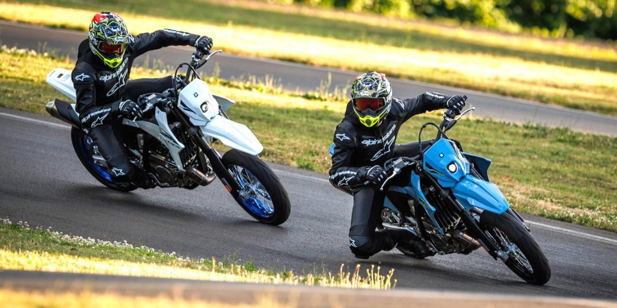 vuelven las Suzuki más divertidas sobre asfalto y sobre tierra