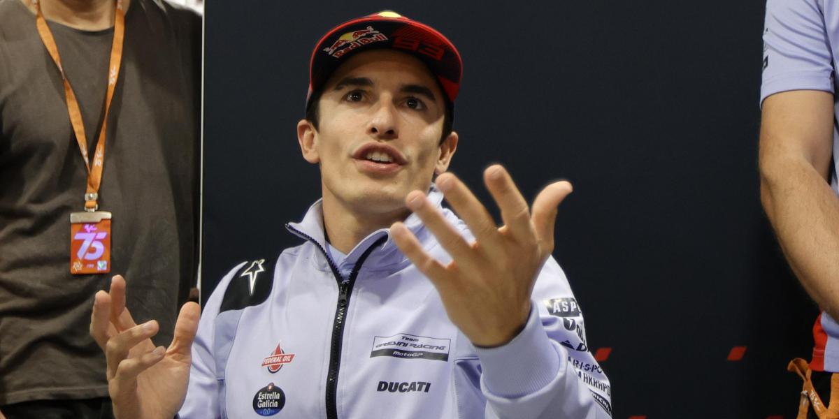 Marc Márquez y una última carrera para agradecer a Gresini un año que no quiere volver a encontrarse