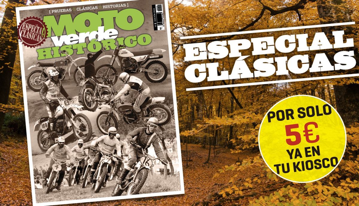 Moto Verde Histórico. Especial clásicas. Edición 2 a la v...