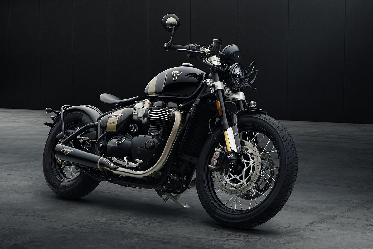 Nueva Triumph Bonneville Bobber TFC: escultural y exclusiva