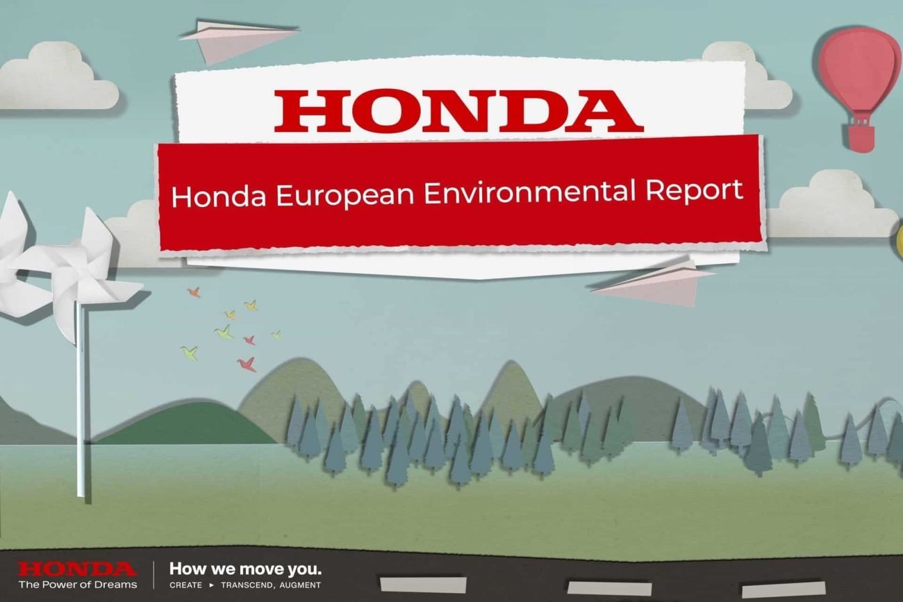 Honda publica, por decimotercer año consecutivo, su informe medioambiental europeo de 2024