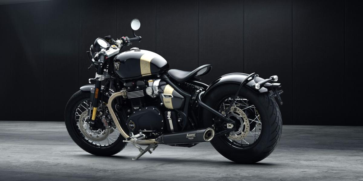 Llega la Triumph Bonneville Bobber TFC, la exclusiva moto para verdaderos sibaritas