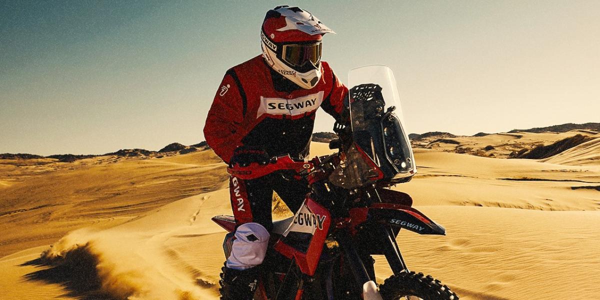 Segway se pondrá a prueba en el Dakar con una moto 100% eléctrica