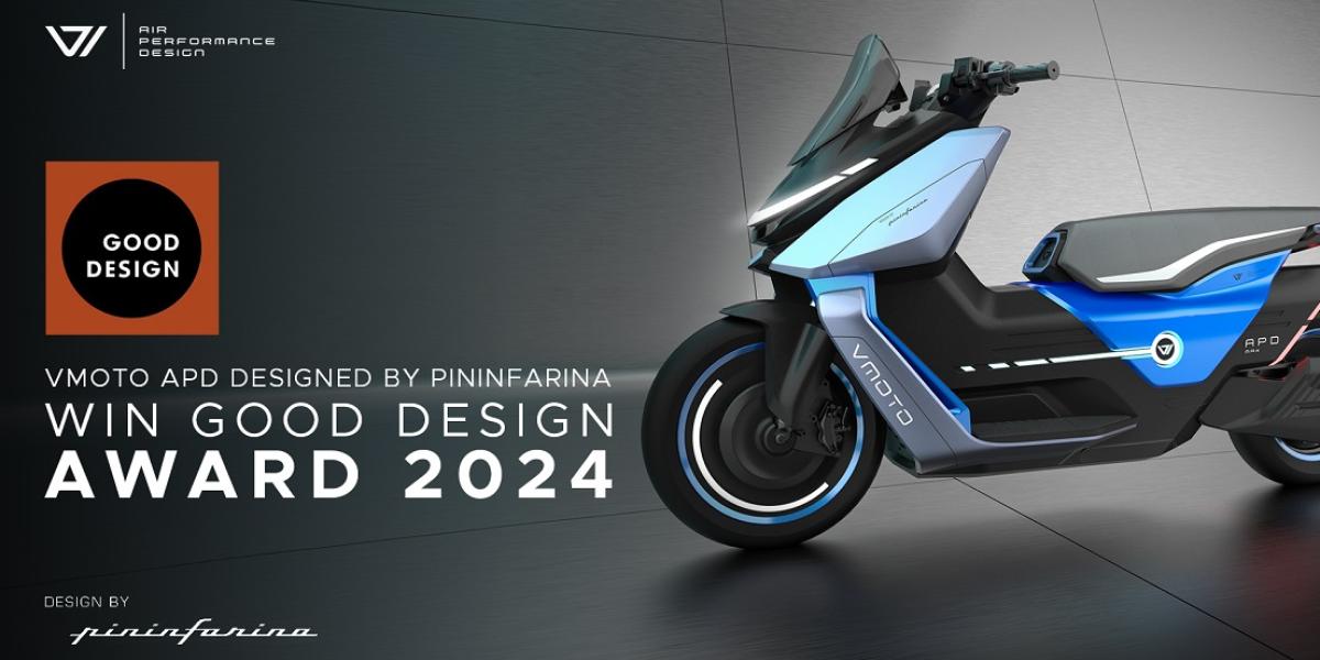 El VMoto APD, diseñado por Pininfarina, gana el Good Design Award 2024