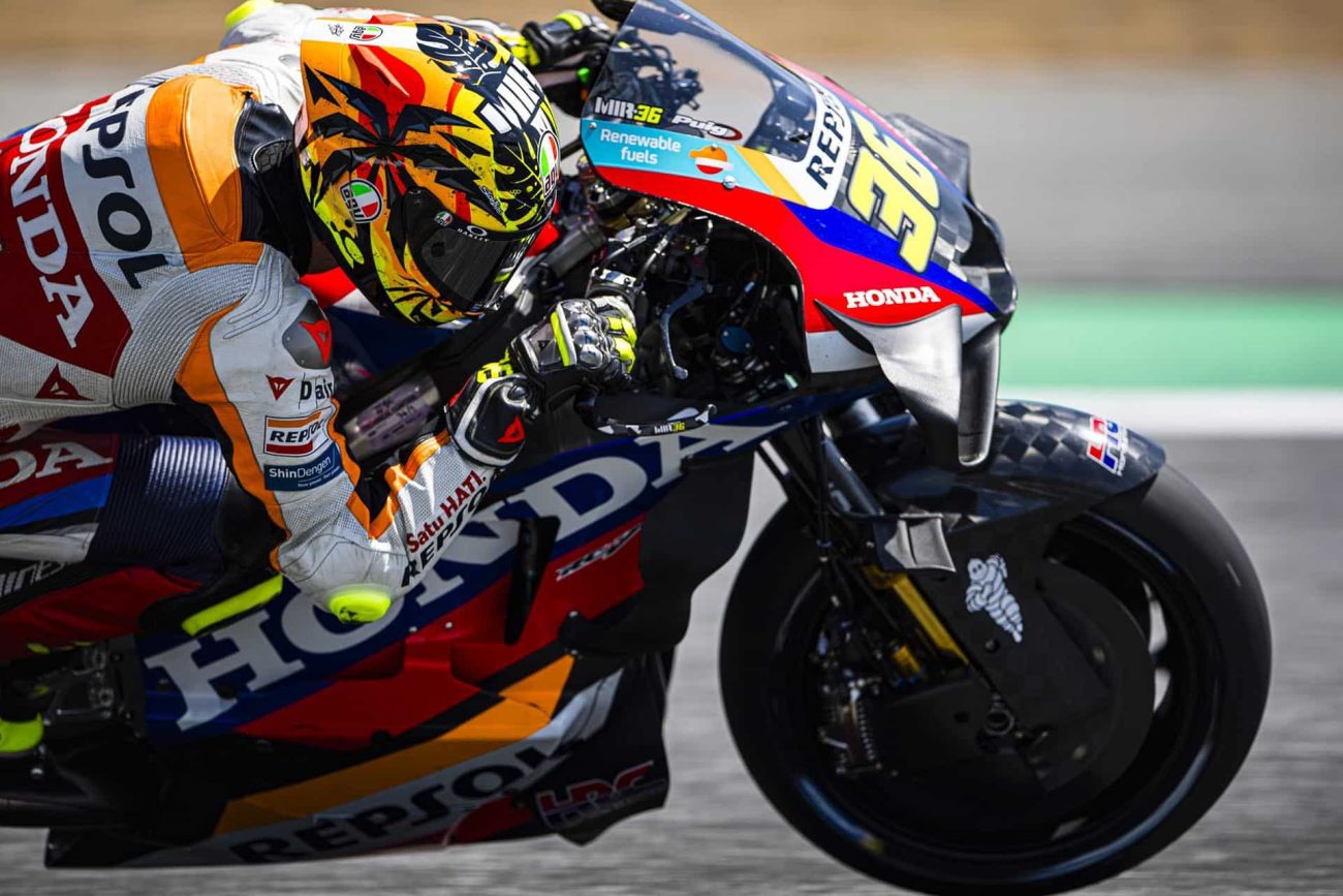 Así funcionan los alerones de MotoGP con la moto a toda velocidad