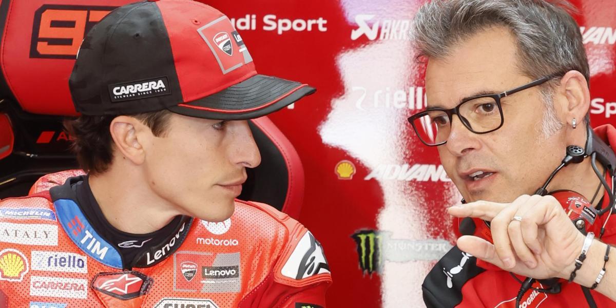 El exjefe de Marc Márquez se pronuncia sobre una de las grandes debilidades del piloto de Ducati: "Estando en Honda, se lo decía"