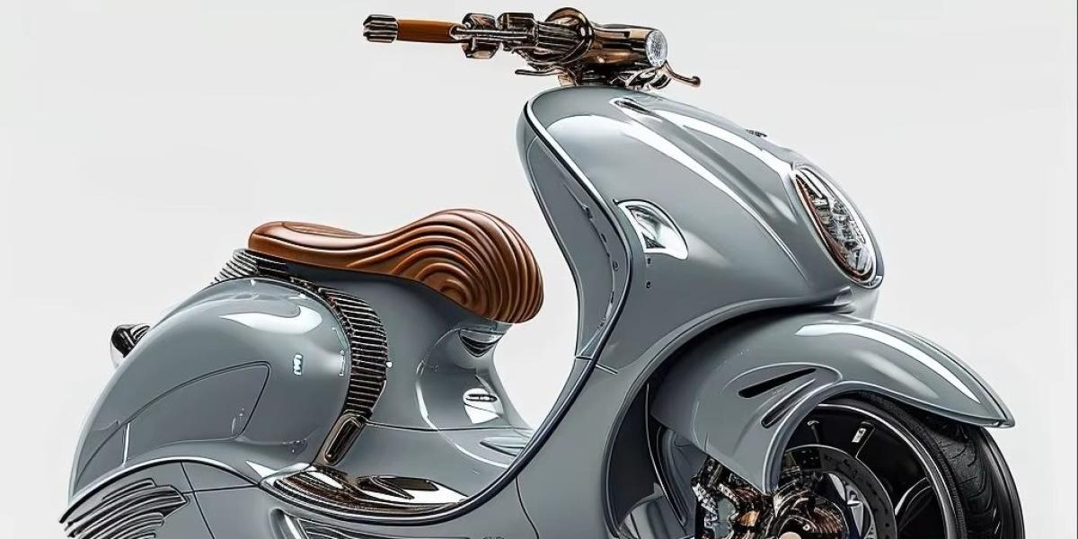 si ves el anuncio de venta de este scooter en una tienda de motos online, es mejor olvidarse, aunque te parezca alucinante