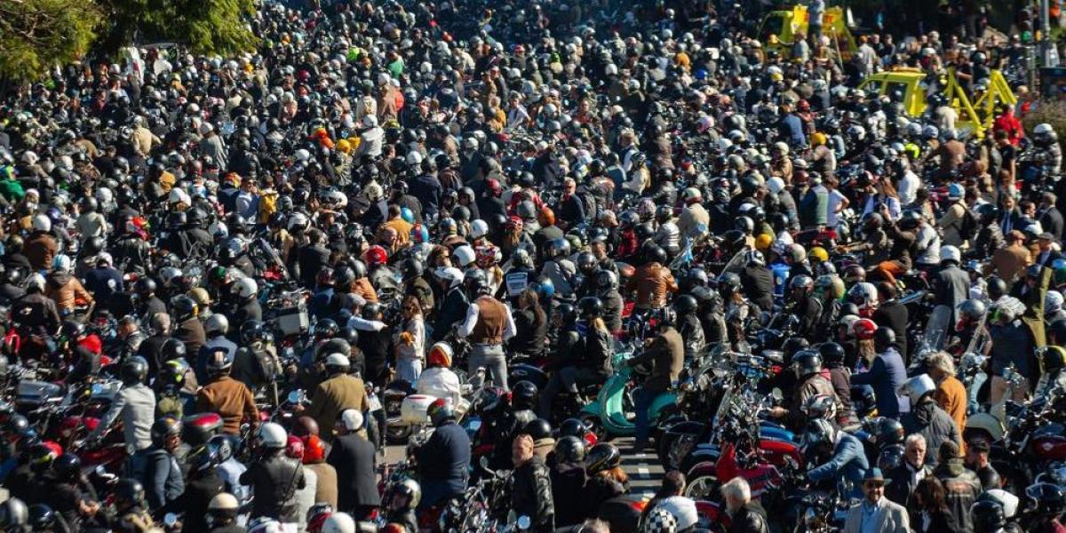 Los moteros con más clase baten todos los récords de participación y recaudación en el Distinguished Gentleman’s Ride 2025