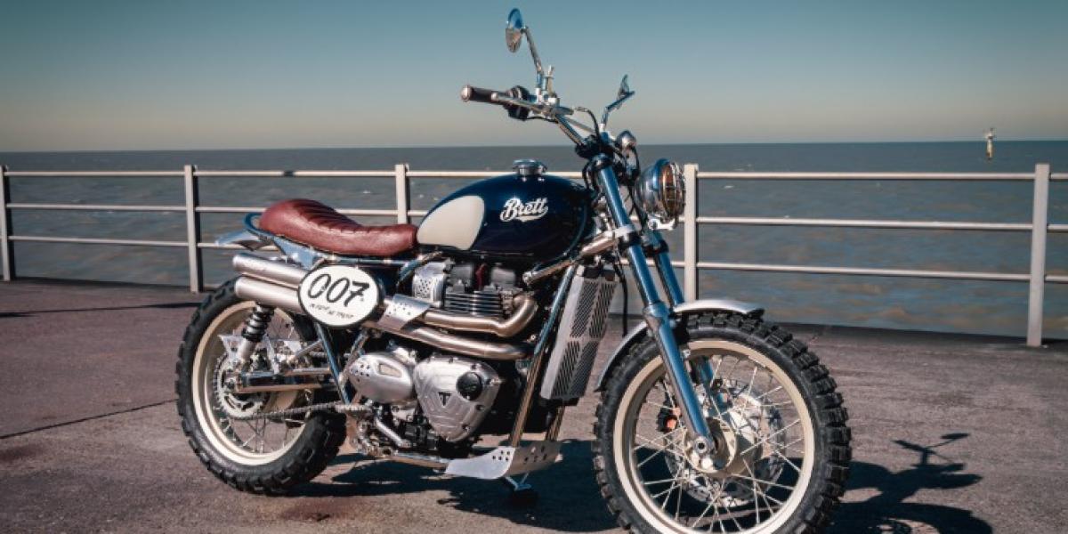 Una preciosa transformación scrambler que toma a la Triumph Bonneville como base