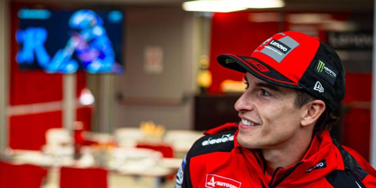 Marc Márquez rebaja el optimismo después de lo visto en el primer día en Silverstone