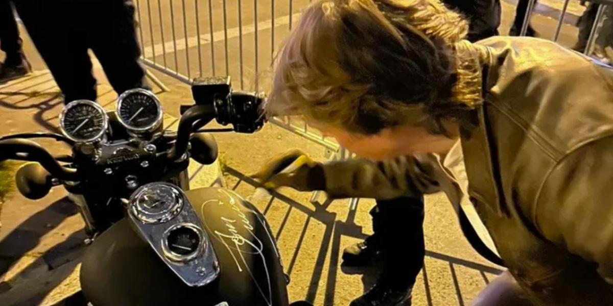 Si eres muy fan de Tom Cruise, esta moto te interesa y puede ser tuya a un precio razonable