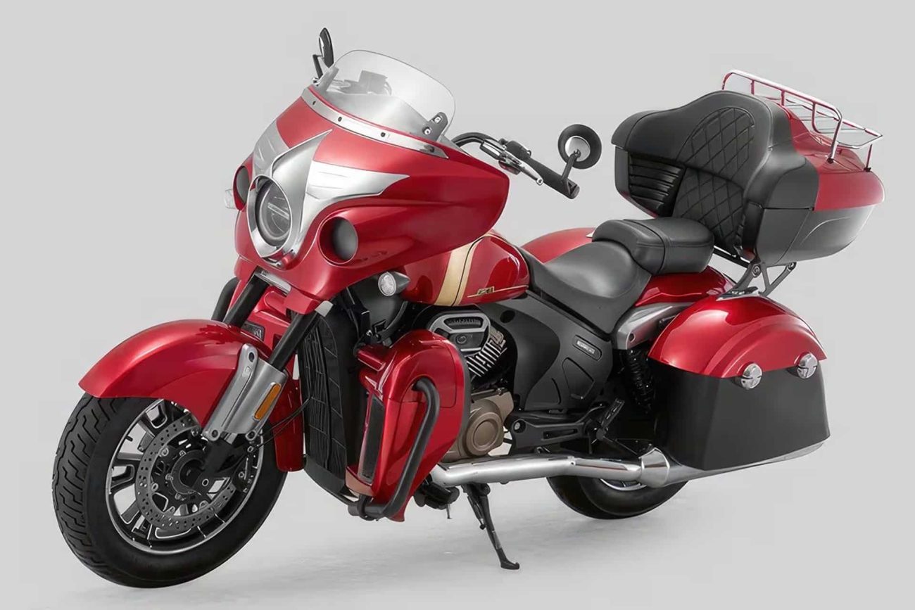 QJMotor SRV400 Tourer: La “Roadmaster china” para el A2