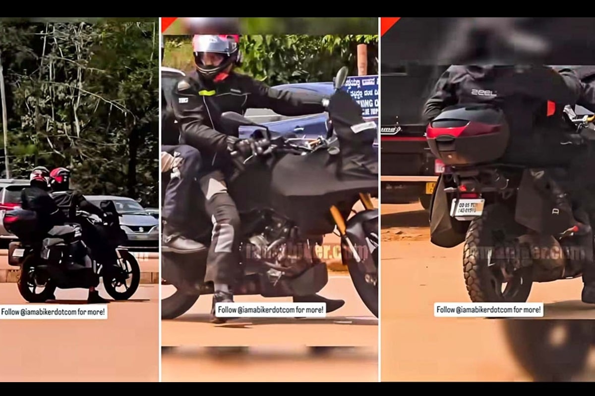 La futura BMW F 450 GS avistada por primera vez en pleno test de pruebas por las carreteras indias