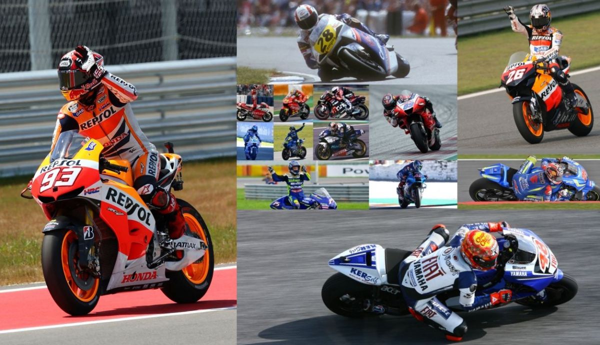 Los 14 pilotos españoles con victorias en 500cc y MotoGP
