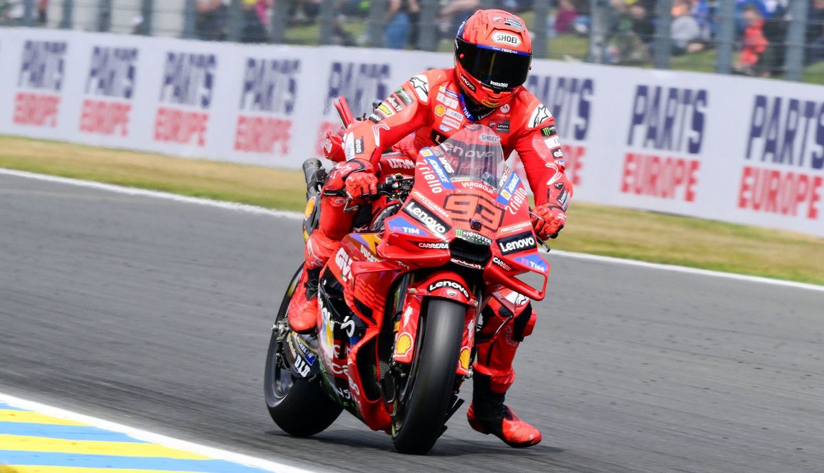 Marc Márquez domina el viernes en Le Mans ante Quartararo