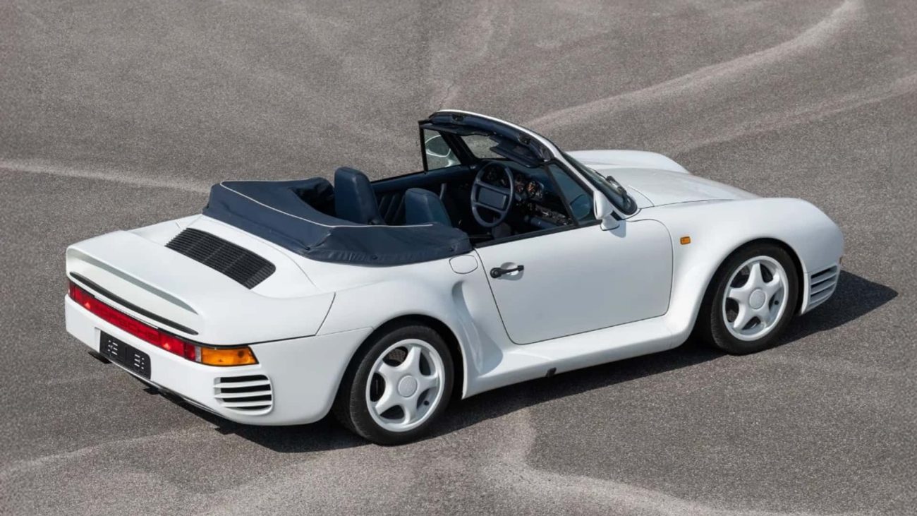 El exclusivo Porsche 959 'Speedster' sale a subasta en Milán