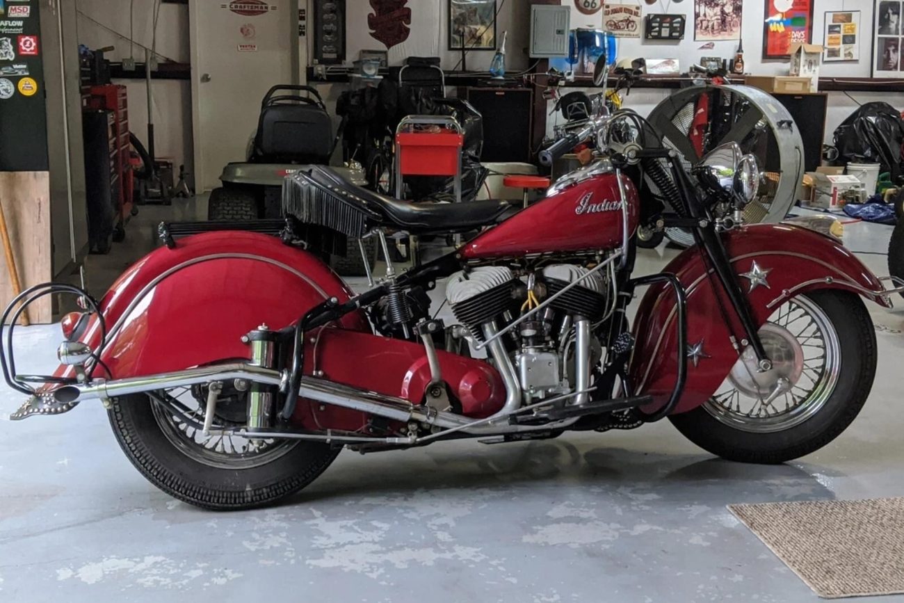 Motos de ensueño a la venta: Indian Chief de 1947