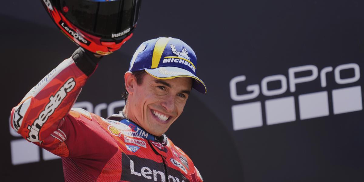 Marc Márquez explica como cumplió la misión que tenía entre ceja y ceja: "Tocaba esto"