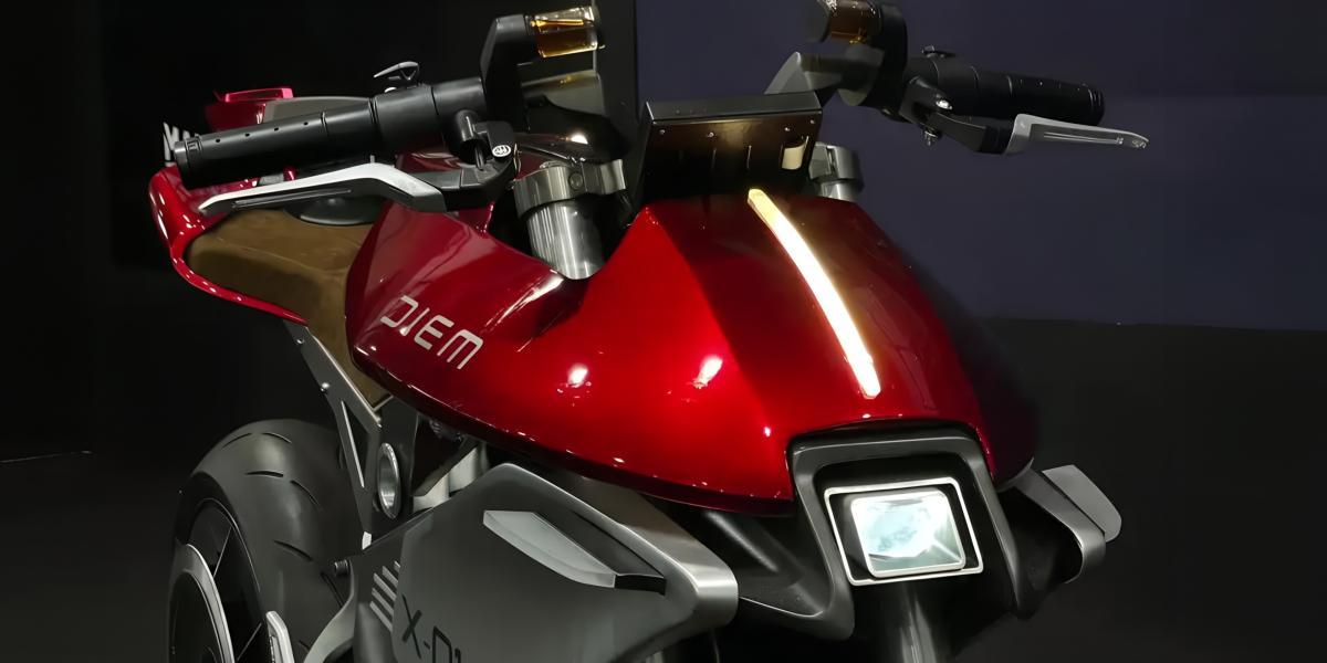 Llega una revolución, una moto deportiva futurista que se mueve con un novedoso motor, mucho más compacto y potente, la Diem Motors X-01