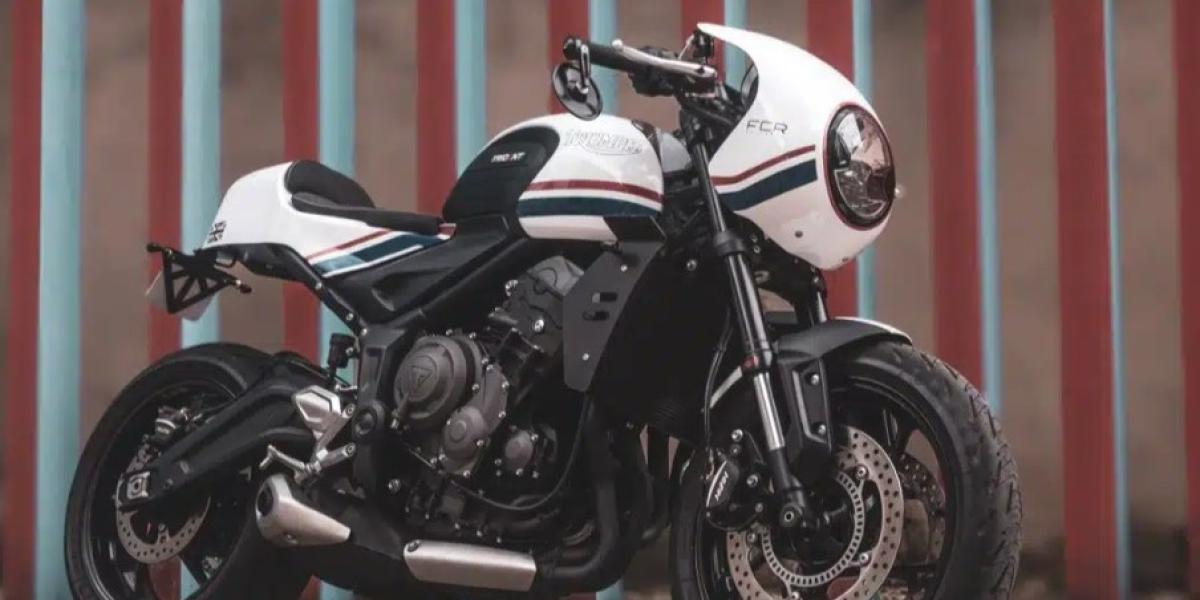 La Triumph Trident de FCR Original es la perfecta café racer británica, pero está hecha en Francia
