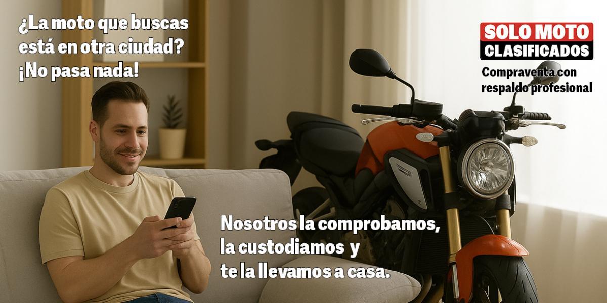 Nace Solo Moto Clasificados, el nuevo portal de compra-venta de motos de ocasión con servicios integrales para comprar a distancia