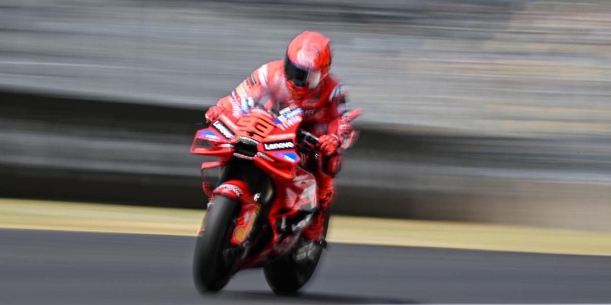 Marc Márquez da el veredicto sobre la novedad que traía Ducati en Mugello