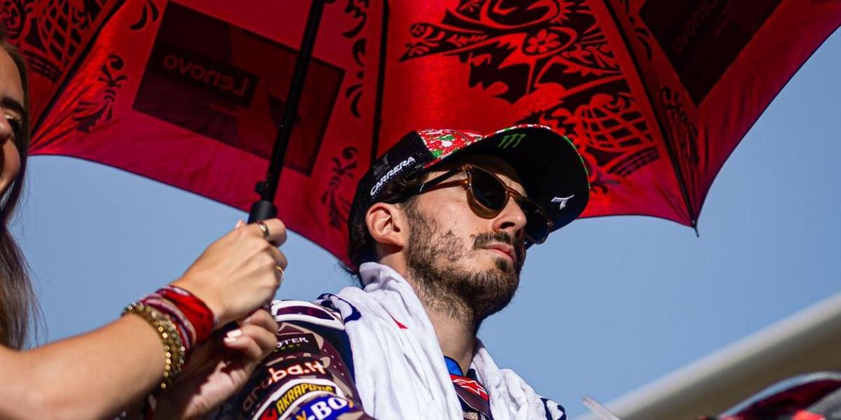 Bagnaia pasó de la ilusión en casa a la desesperación total: "No vamos a ninguna parte"