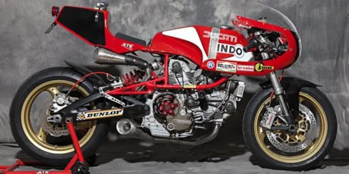 A los de más de 50 años se les va a caer una lagrimita cuando vean esta Ducati de XTR Pepo