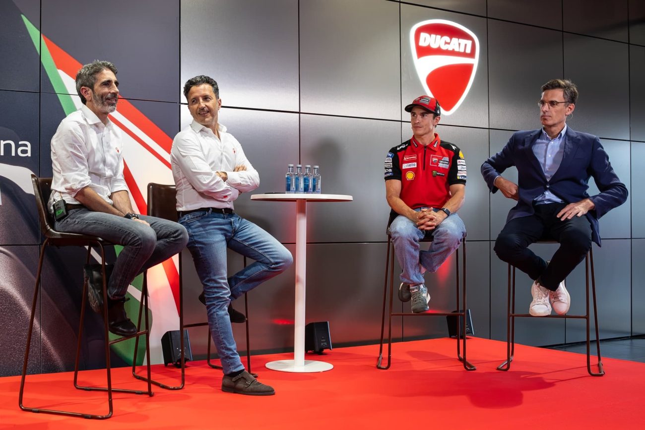 Ducati inaugura nuevo concesionario oficial con Marc Márquez como anfitrión estelar del evento
