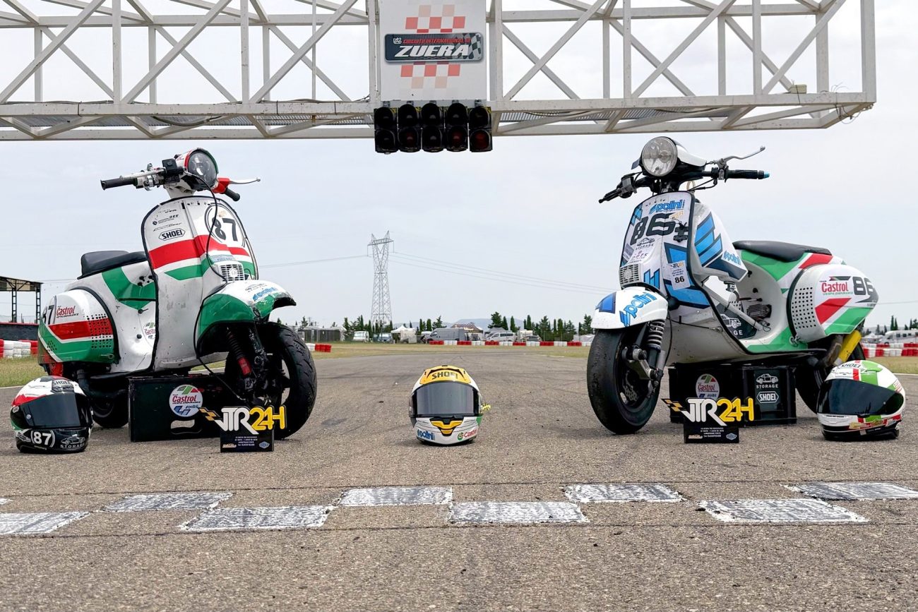 El Team Castrol by Polini se hace con la victoria en la “Vespa the Resistance 24h” 2025