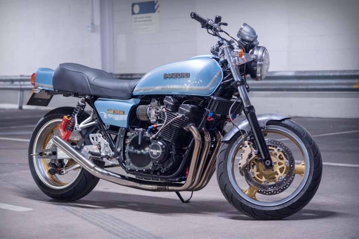 Suzuki GS750E de 1978 restomod: Un sueño de niñez convertido en realidad