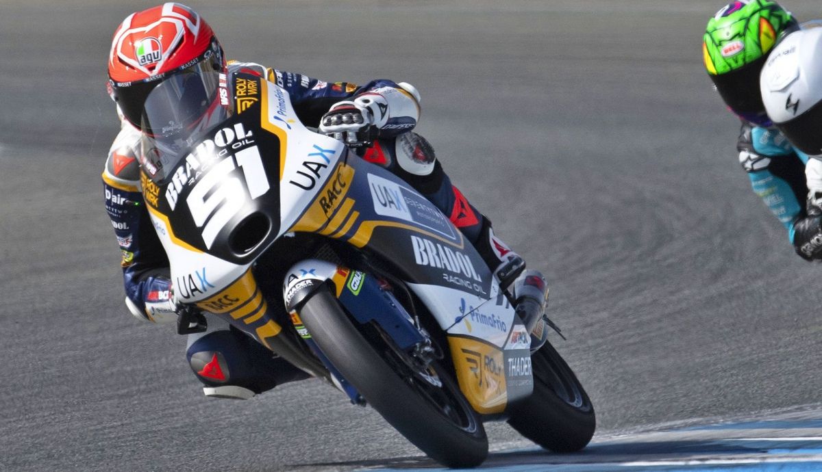 Brian Uriarte se destaca en el JuniorGP con doblete en Jerez