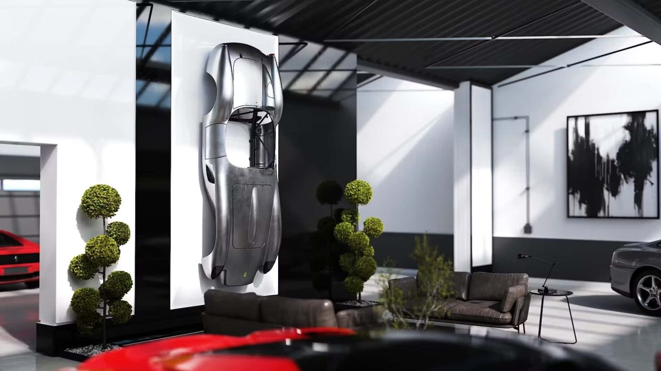 Si quieres, puedes poner un Ferrari Testa Rossa en tu salón