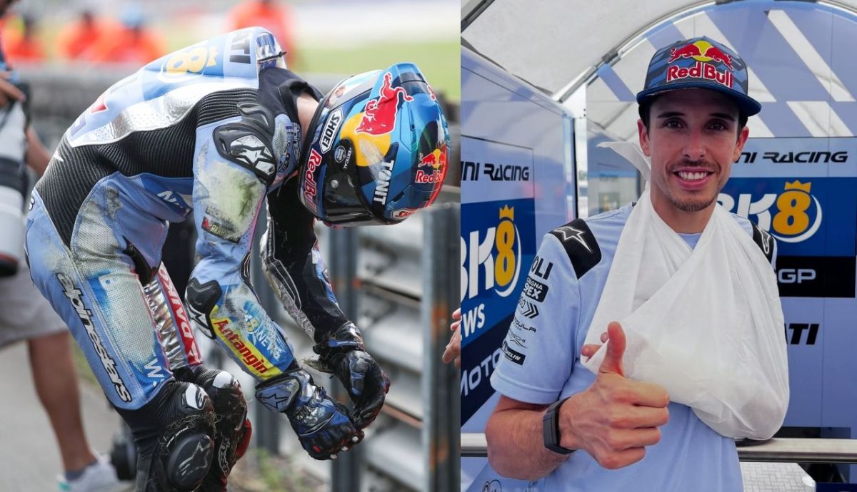 Álex Márquez se fractura el cuello del segundo metacarpiano y será operado