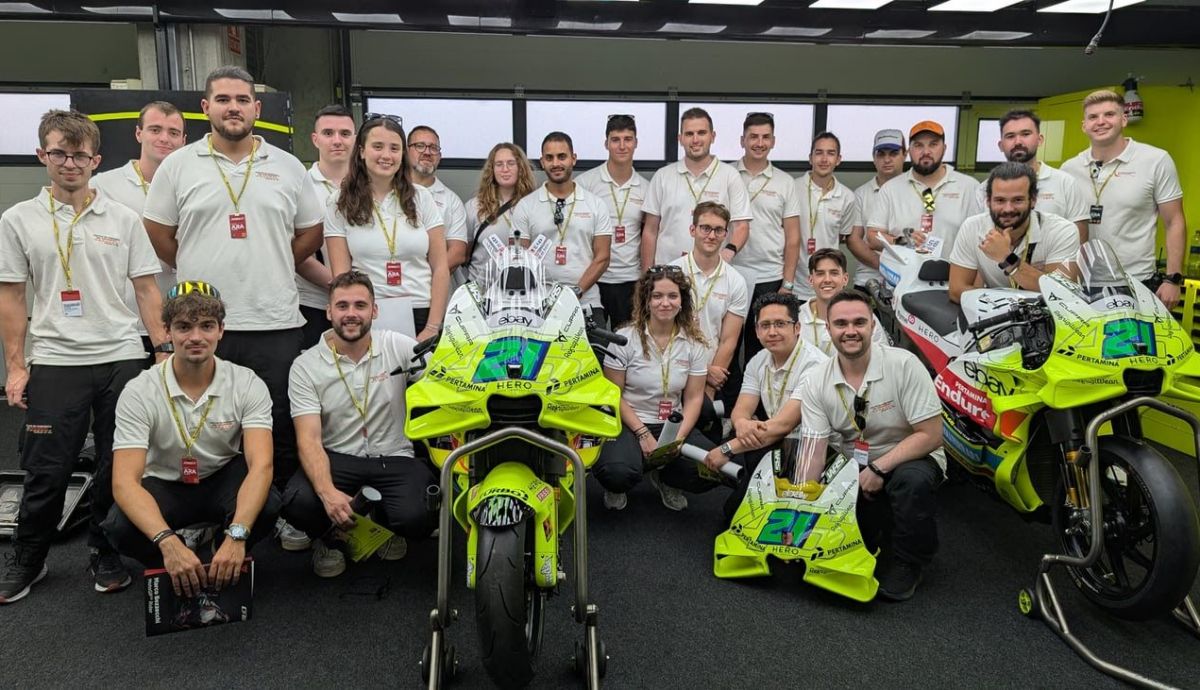 Los estudiantes del Máster en Ingeniería del Motorsport acudieron al GP de Aragón