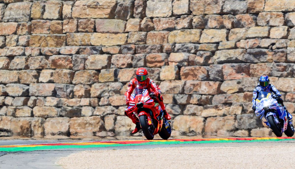 Estadísticas pilotos, marcas y equipos MotoGP 2025 Aragón