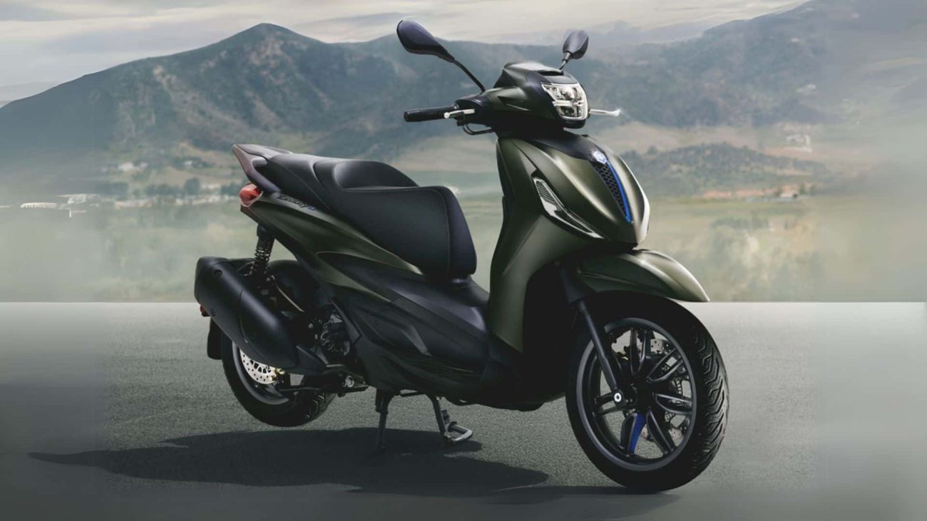 Los scooters de Piaggio, ahora con cuatro años de garantía