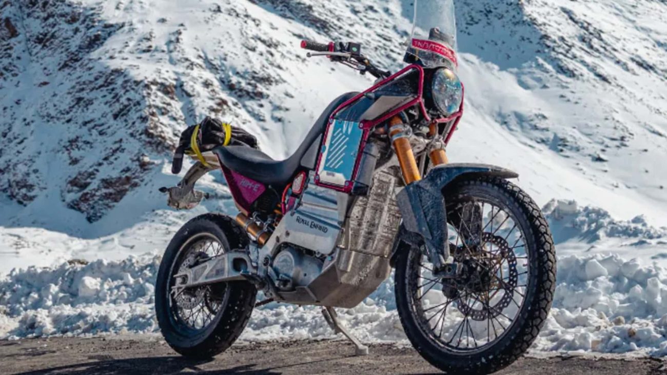 Filtrada la Royal Enfield Himalayan eléctrica