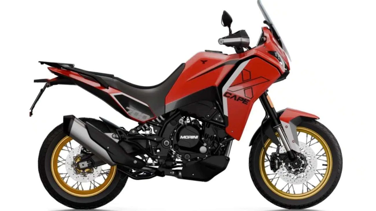 La Moto Morini X-Cape estrena una nueva edición brillante