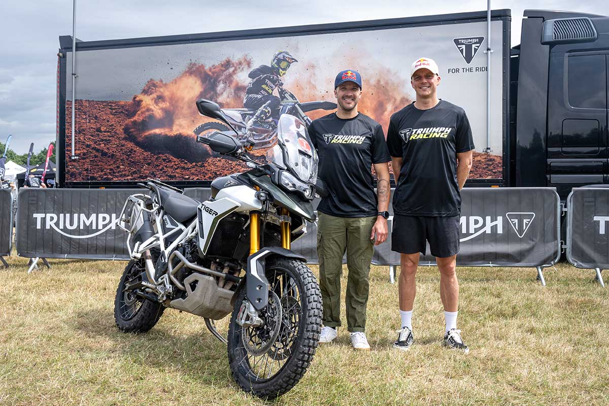 Triumph participarÃ¡ en el Red Bull Romaniacs con su Tiger 900