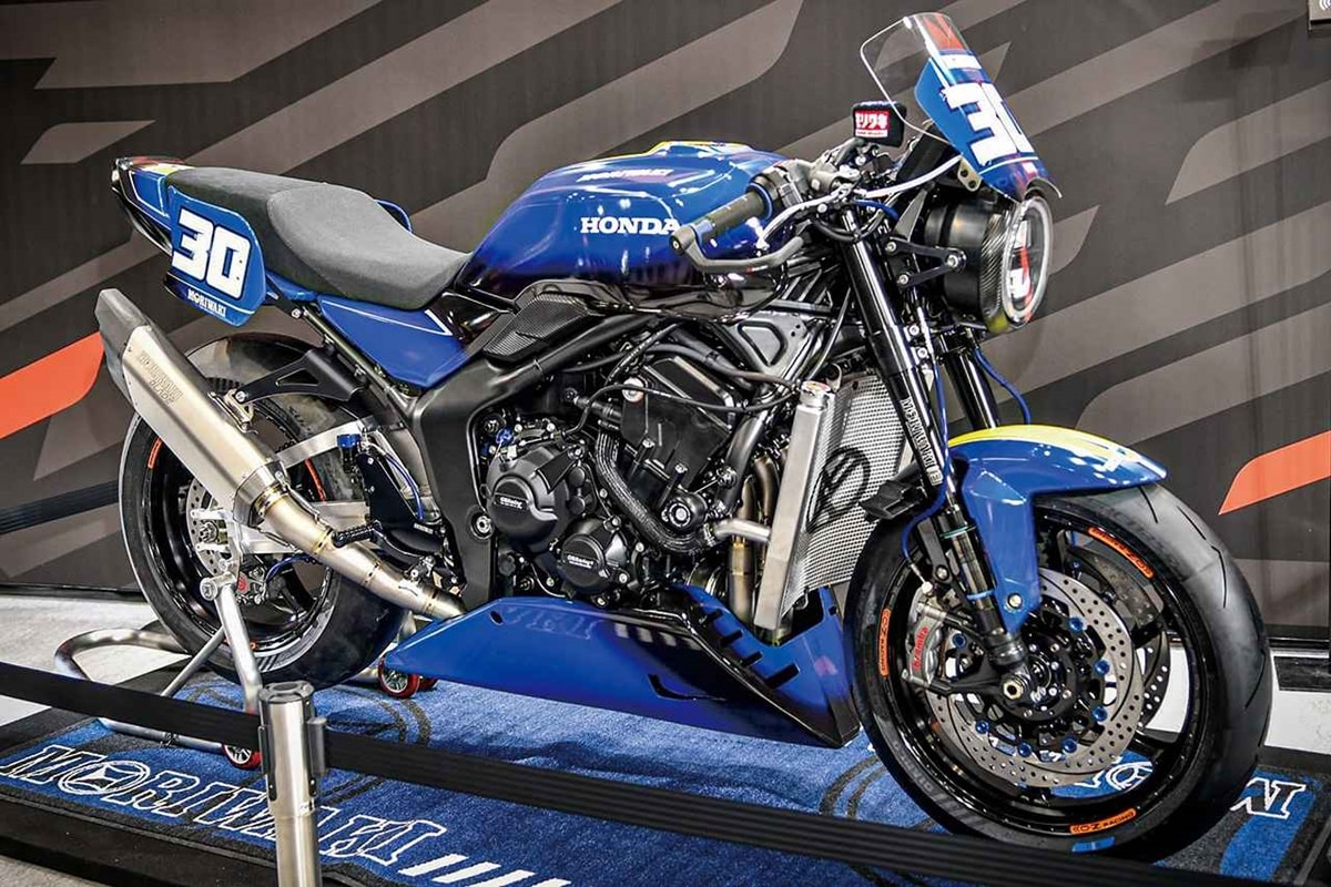 CB1000F Concept Moriwaki Engineering: Una versión de carreras basada en la futura retro-naked de Honda