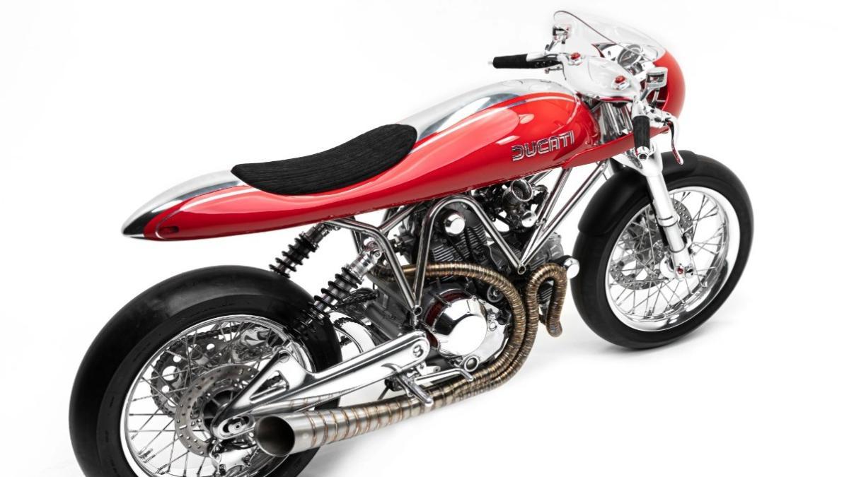 Ducati Fuse 1100 de Revival Cycles, artesanía con forma de moto