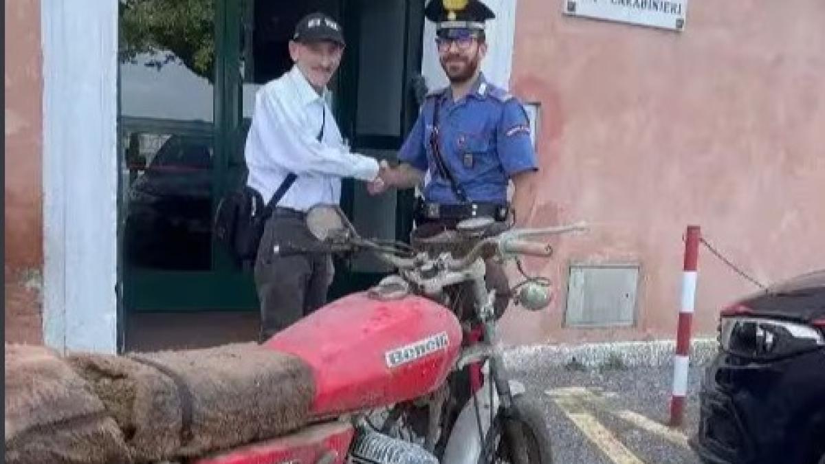 Le roban su Benelli 250 2C, la utilizan para un robo y la recupera 36 años después