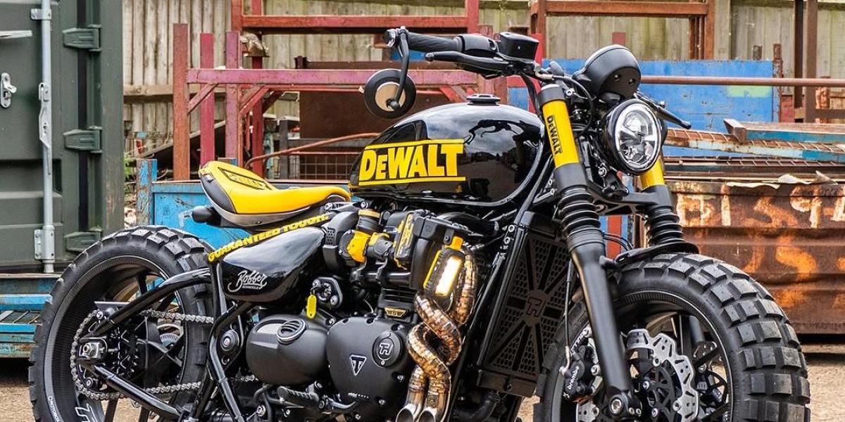 una 'bobber' que dobla como caja de herramientas además de divertimento en la carretera