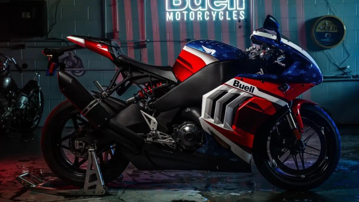 La moto que debe llenar de orgullo a Donald Trump, Buell Hammerhead 1190 Freedom Edition