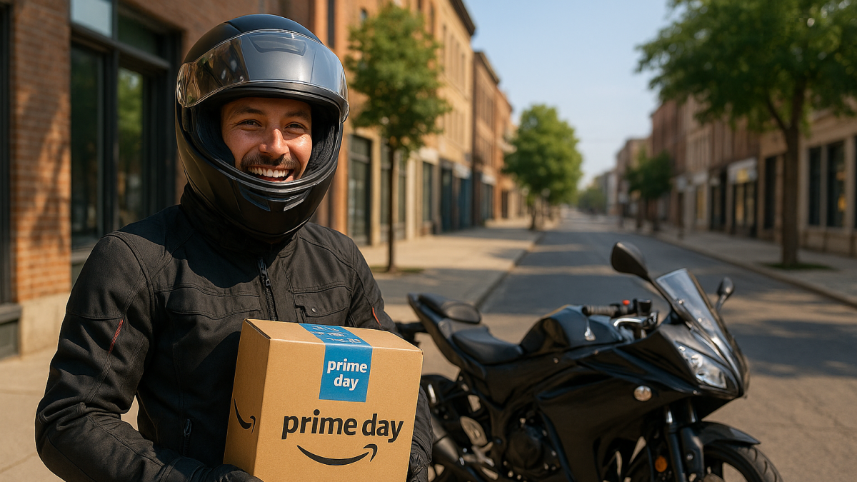 Último día para ahorrar en cascos, chaquetas, intercomunicadores... las mejores ofertas para moteros del Prime Day