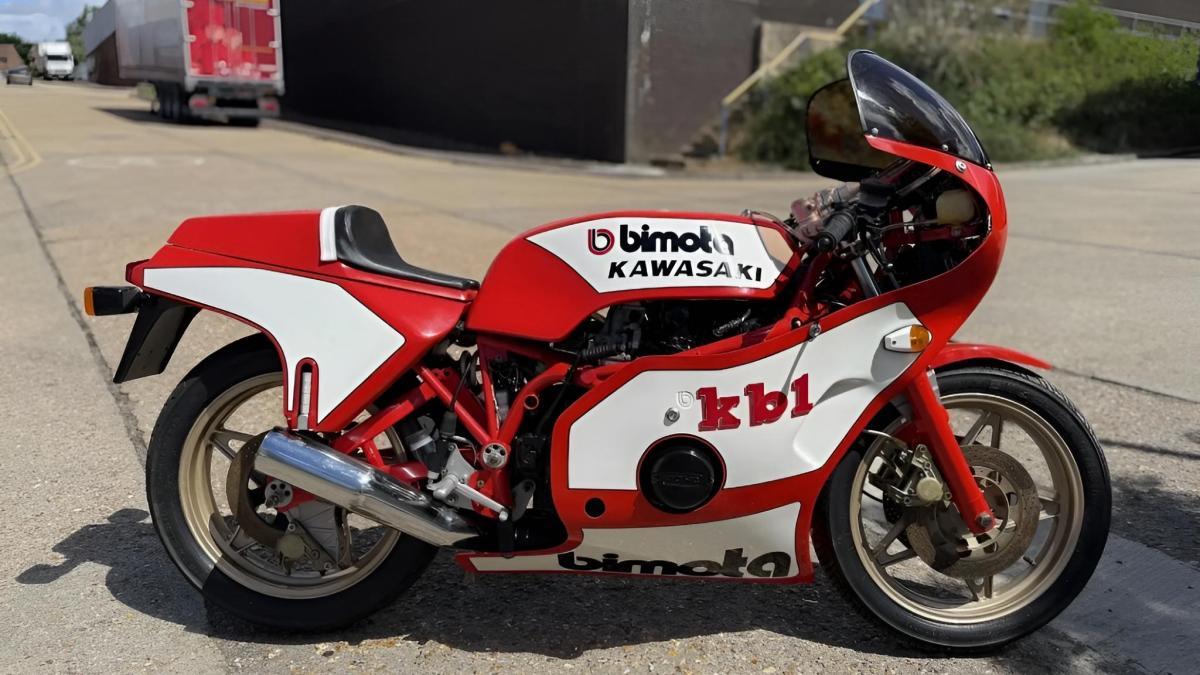 subastan una Bimota KB1a de 1980, diseñada por Tamburini