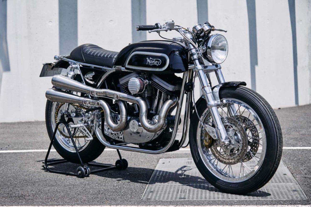 “Norley” Onyx by Cédric Camiade: Espíritu Café Racer a ambos lados del Atlántico