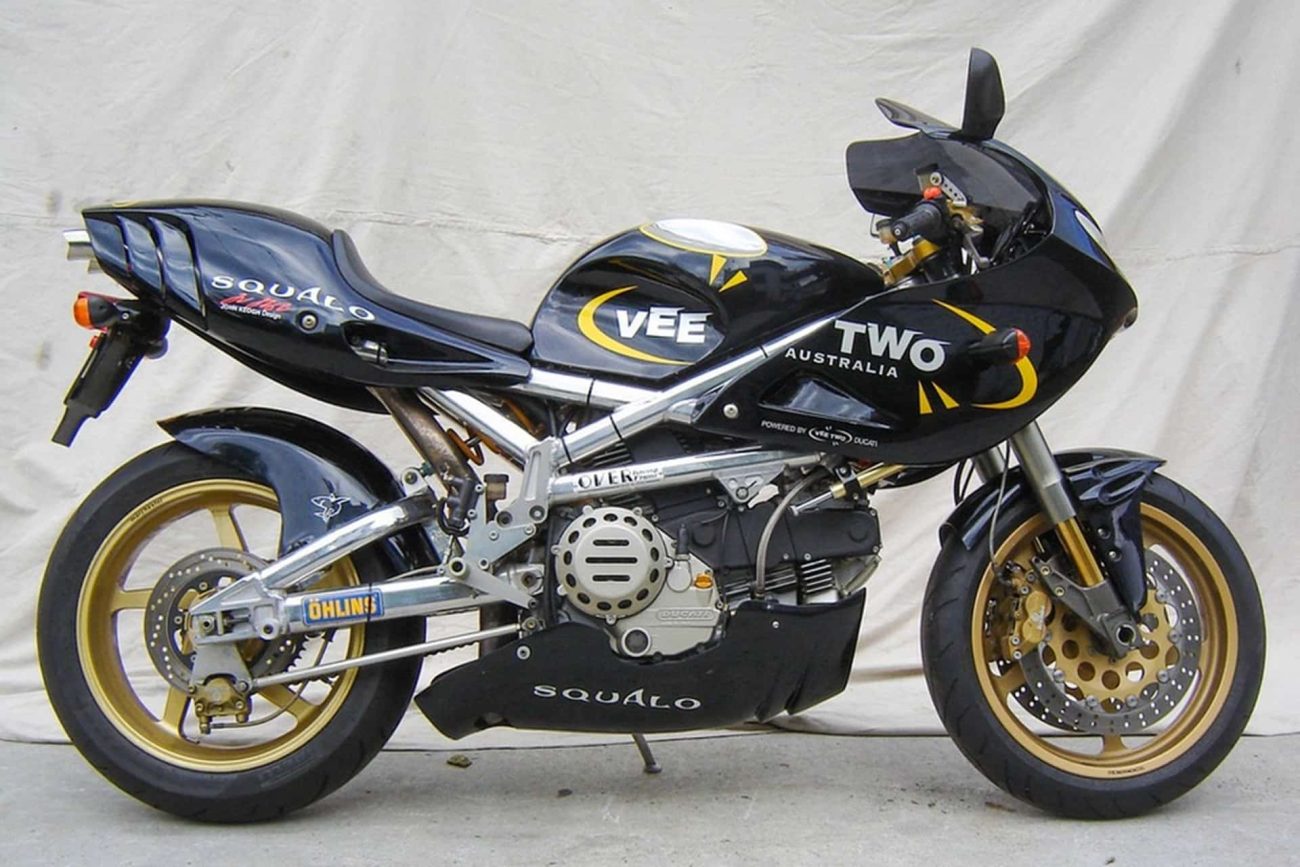 Motos de ensueño a la venta: Vee Two Squalo año 2000